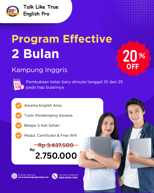 Program Effective 2 Bulan