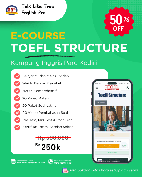 Program TOEFL Structure